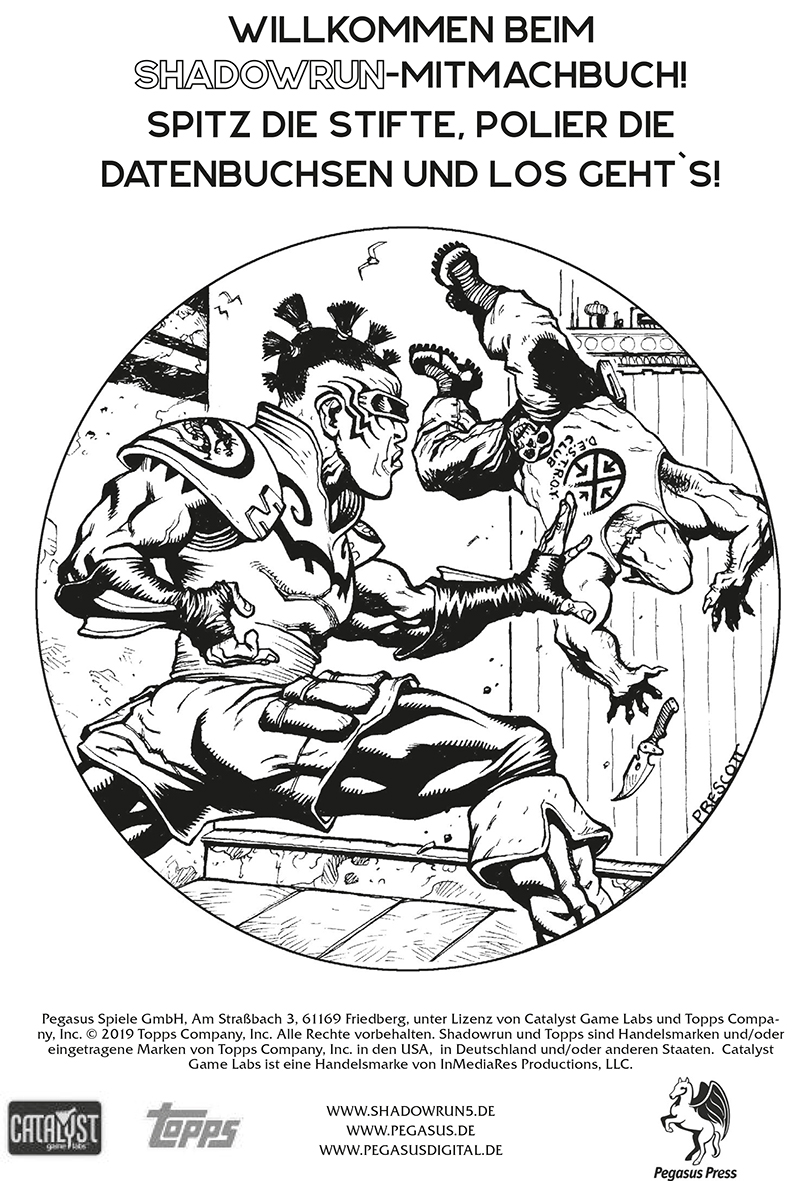Shadowrun - Mitmachbuch