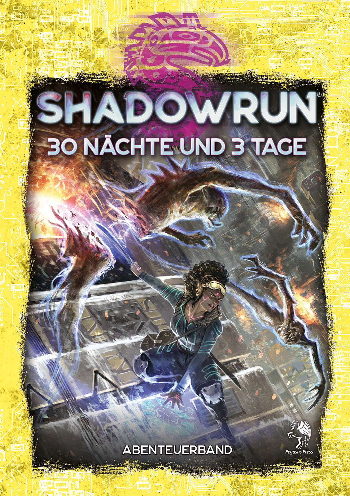Cover Shadowrun 6 30 Nächte und 3 Tage