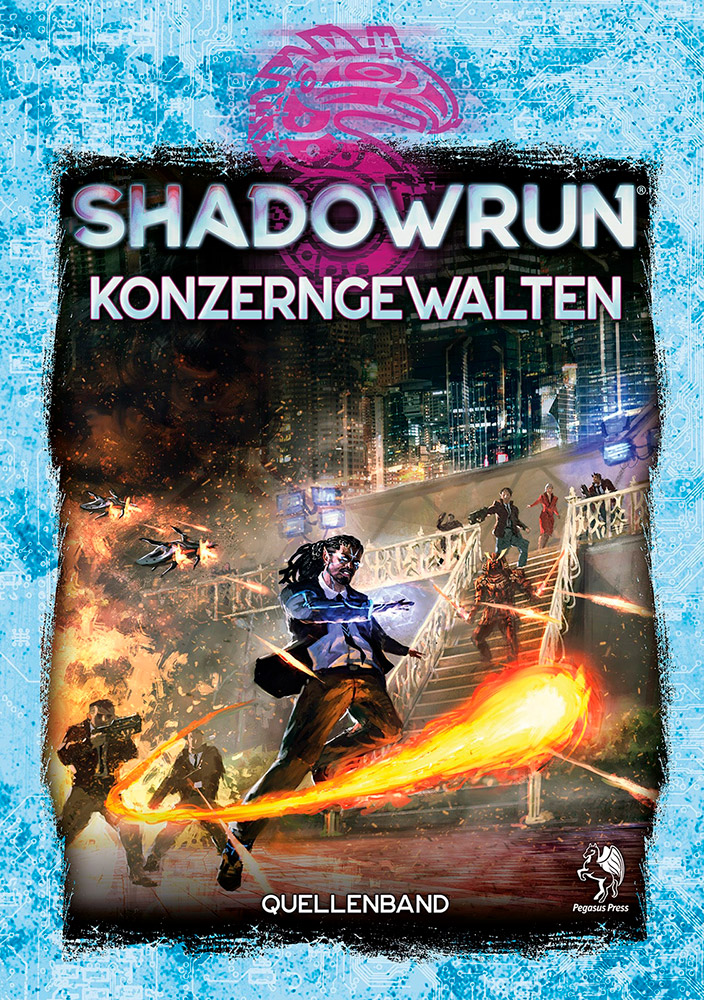 Cover Shadowrun 6 Konzerngewalten