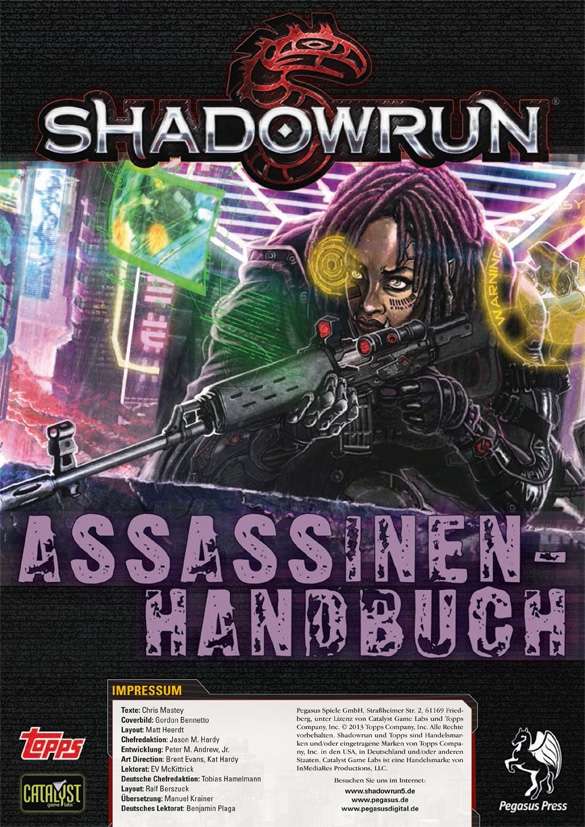 Cover SR5 Assassinen-Handbuch