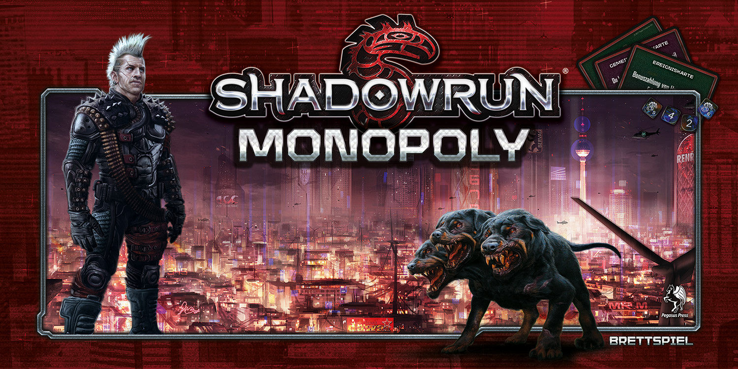 Shadowrun: Monopoly Box Cover